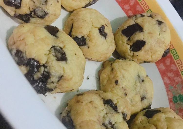 Resep: Soft chocolate cookies 