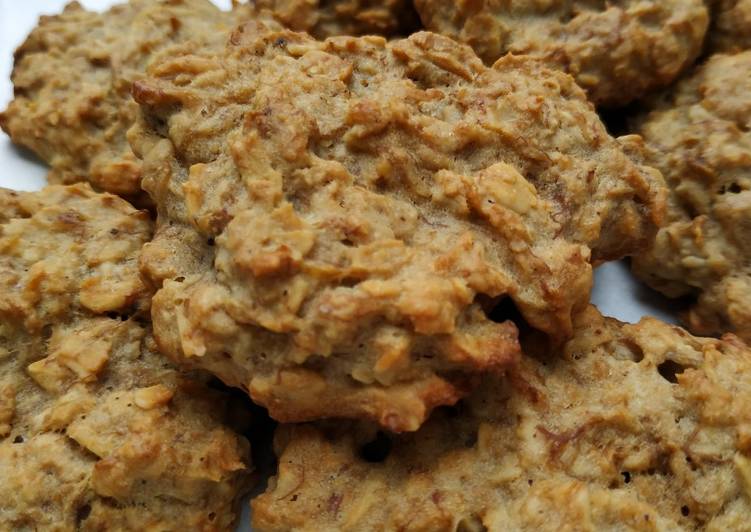 Resep: Soft & Chewy Oatmeal Cookies 