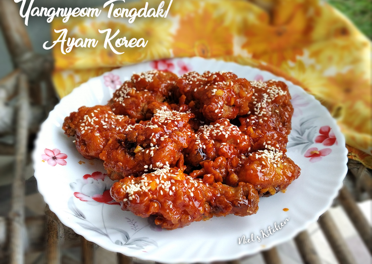 Resep: Yangnyeom Tongdak / Ayam Korea lezat