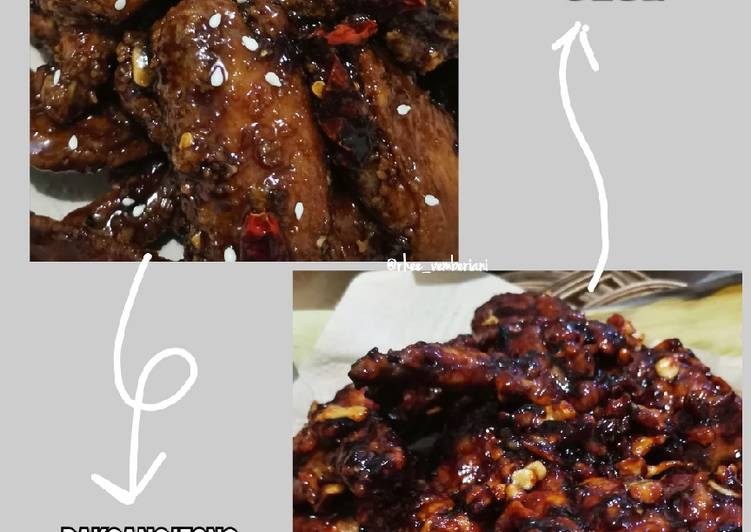 Resep: Yangnyeom Tongdak 양념통(Sweet, sour, & spicy Korean fried chicken) istimewa