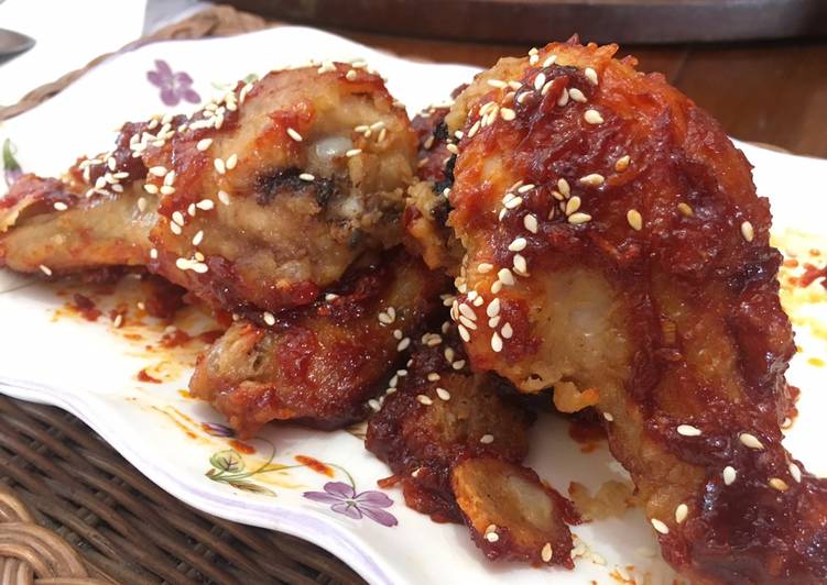 Resep: Yangnyeom Chicken 