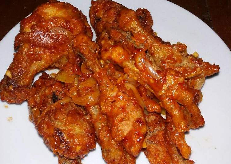 Resep: Yangnyeom tongdak (korean fried chicken 