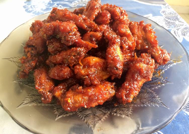 Yangyeom Chicken (Spicy Korean Fried Chicken)