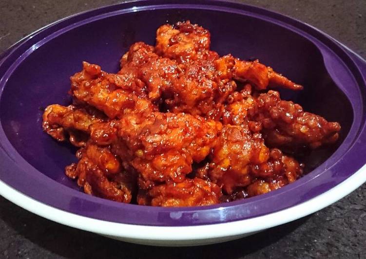 Cara membuat Yangnyeom Tongdak (Korean Crispy Chicken) istimewa