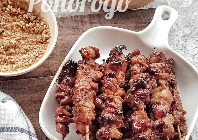 Cara Mudah mengolah Sate Ayam Ponorogo lezat