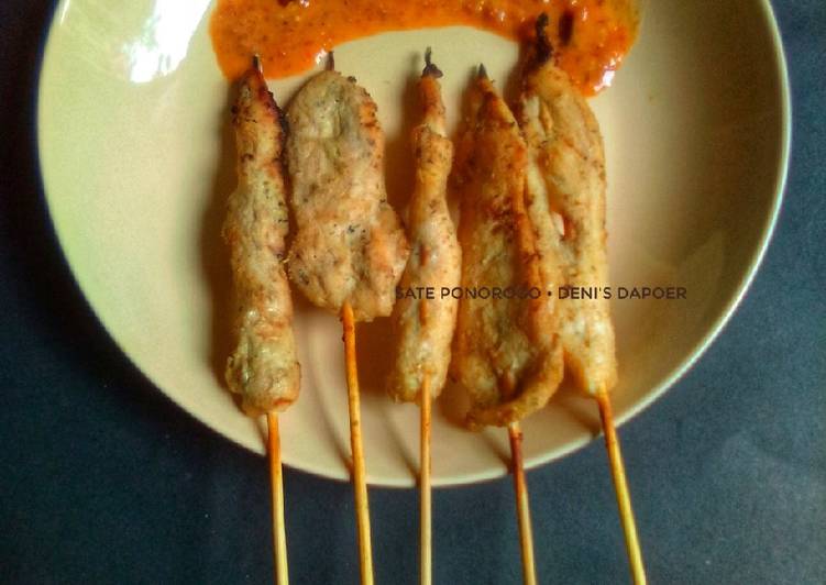 Resep: Sate Ayam Ponorogo #rabubaru istimewa