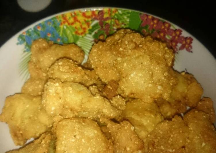 Fried chicken mini tepung tiwul