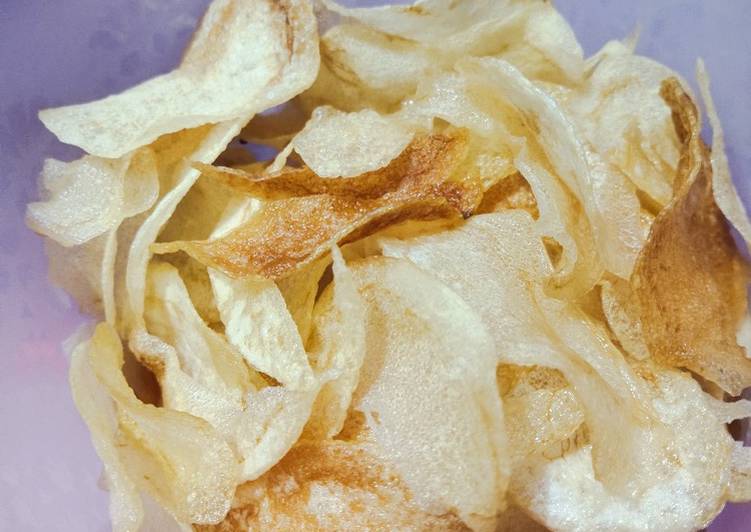 Resep membuat Keripik kentang (potato chips) istimewa