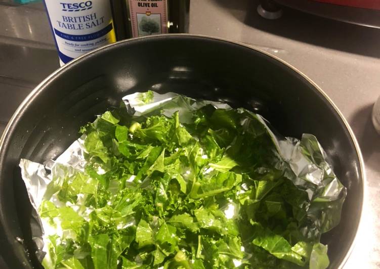 Cara Mudah mengolah Kale Chips Airfry istimewa