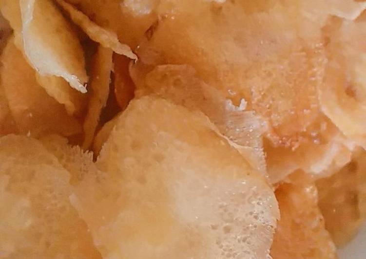 Resep: Potato chips/ keripik kentang istimewa