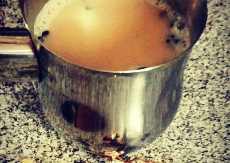 Cara Mudah membuat Masala Chai (Spiced Milk Tea) 