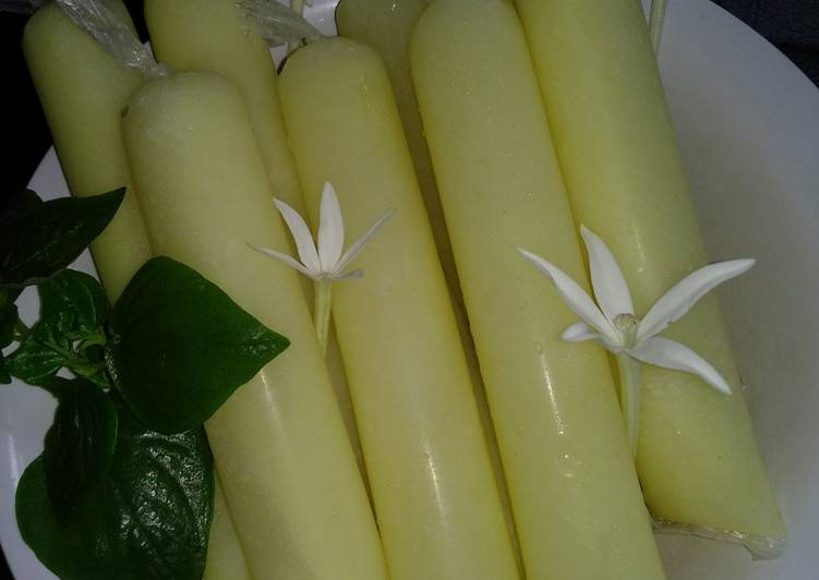 Resep memasak Es lilin durian enak