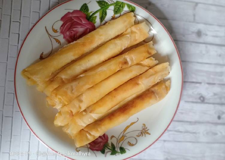 Resep: Tape roll cheese 