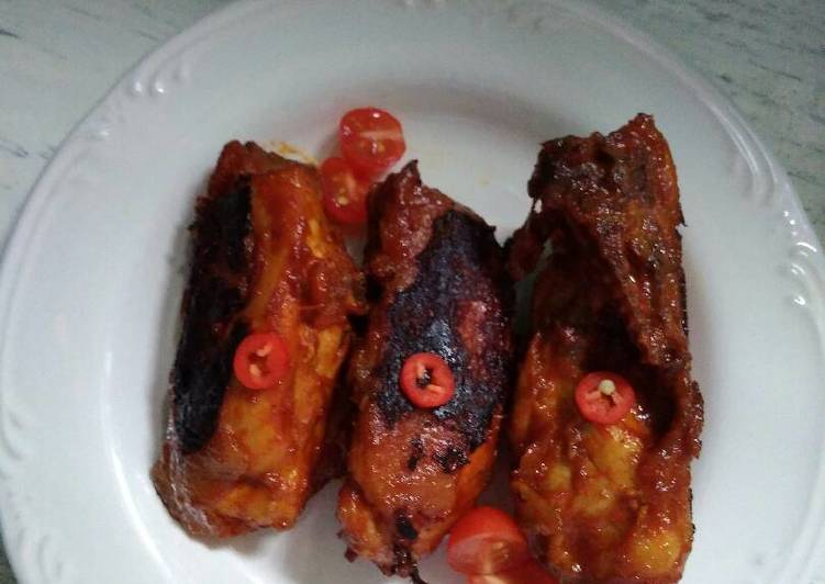 Cara memasak Ayam Panggang Bojonegoro a la Lyco Kitchen 