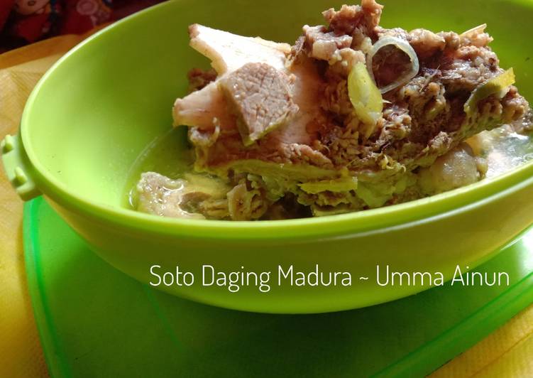 15) Soto Daging Madura