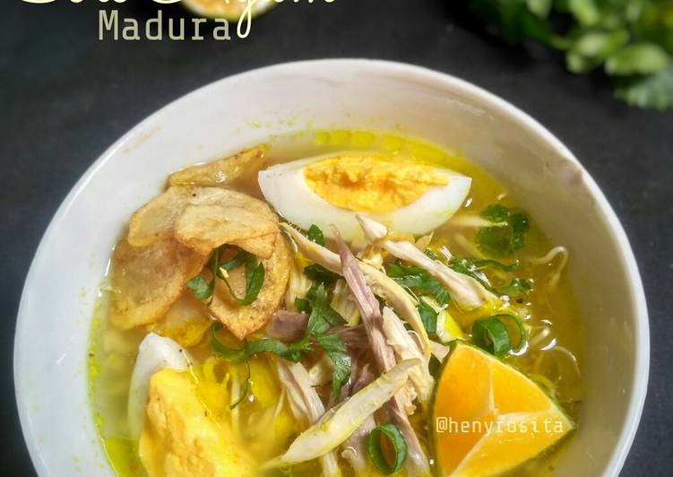 Resep memasak Soto Ayam Madura 