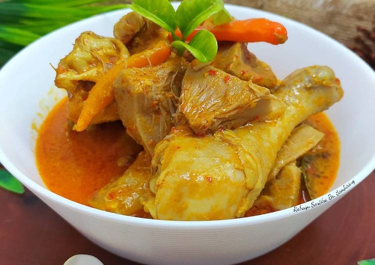 Resep: Ayam Gulai Nangka 