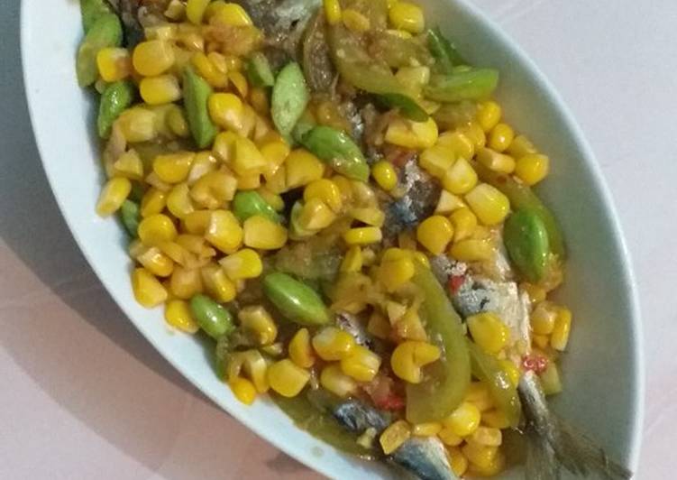 Resep: Tumis ikan pedda jagung pette😋 lezat