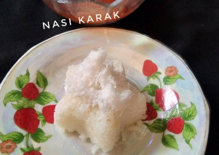 Resep: Nasi karak 