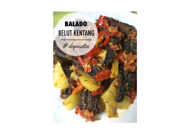 Cara memasak Balado Belut Kentang / Balado Baluik Jo Kantang 