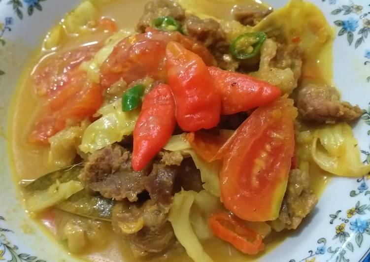 Cara Mudah memasak Tongseng Tetelan Sapi lezat
