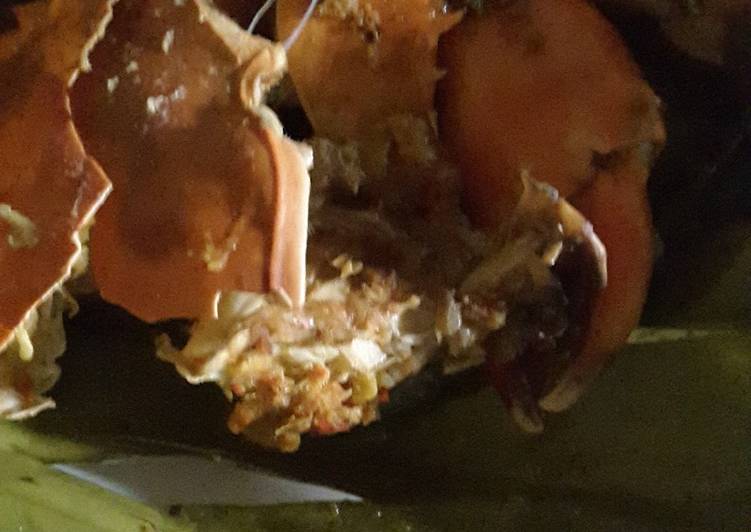 Cara Mudah membuat Pepes kepiting cangkang 