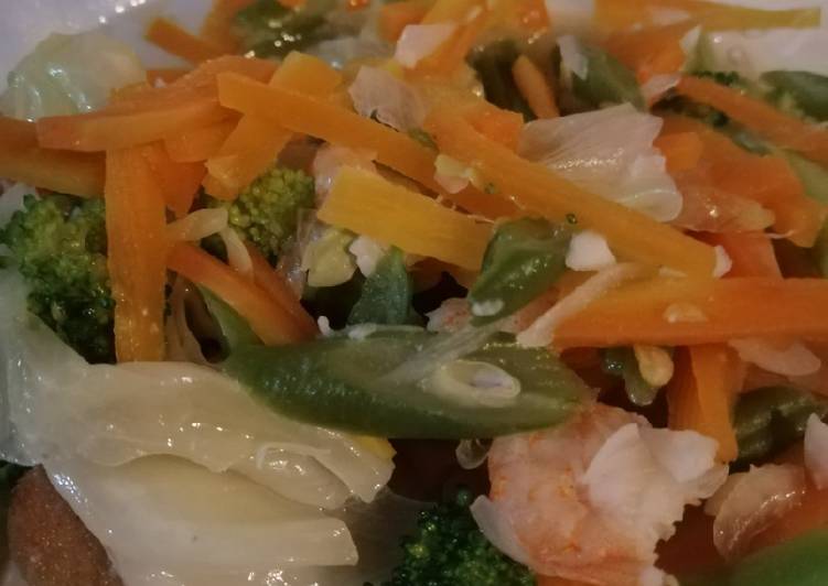 Resep: Tumis sayuran seafood 