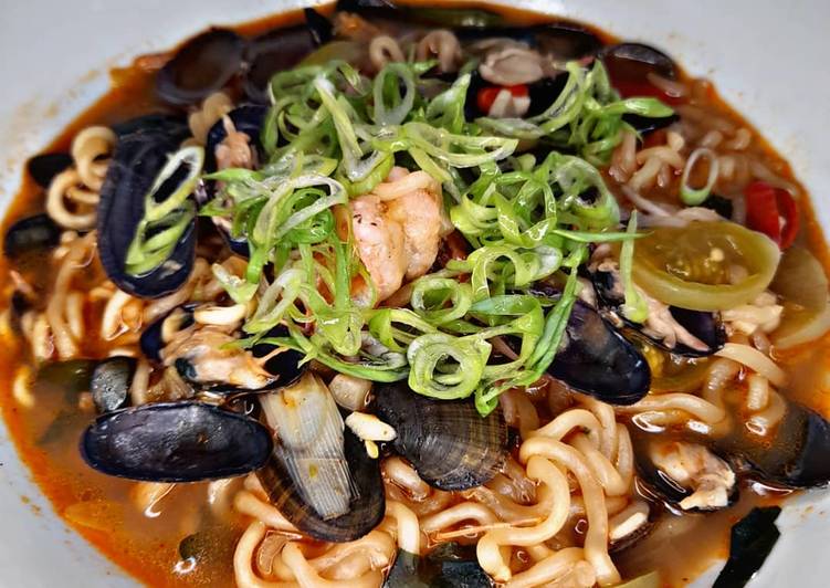 Resep: Seafood Jjampong (KWsuper) 