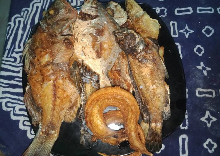 Resep memasak Ikan laut goreng gurih 