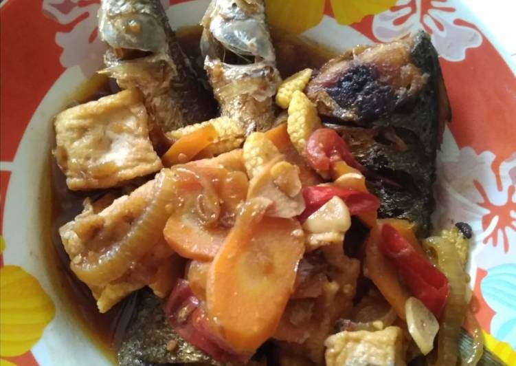 Resep: Ikan laut banjar+belanak pedas manis lezat