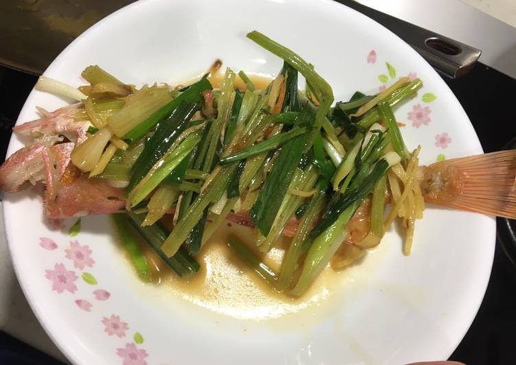 Resep: Ikan laut dan batang seledri #forkids #masakanrumahan #nomsg lezat