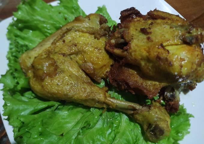 Resep Ayam ungkep goreng (presto)
