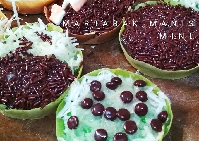 Resep: Martabak Manis Mini (takaran sendok)