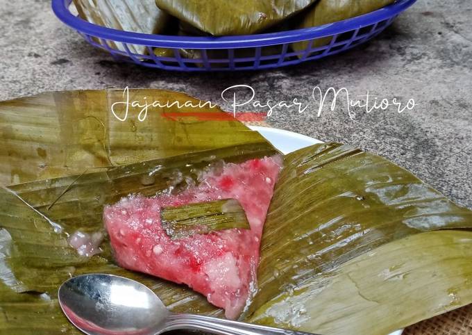Resep: Jajanan pasar mutioro #festivaljajananpasar