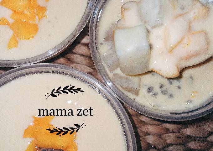 Resep: Mango milk cheese