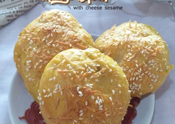 Resep: 23. Mango bread with cheese sesame