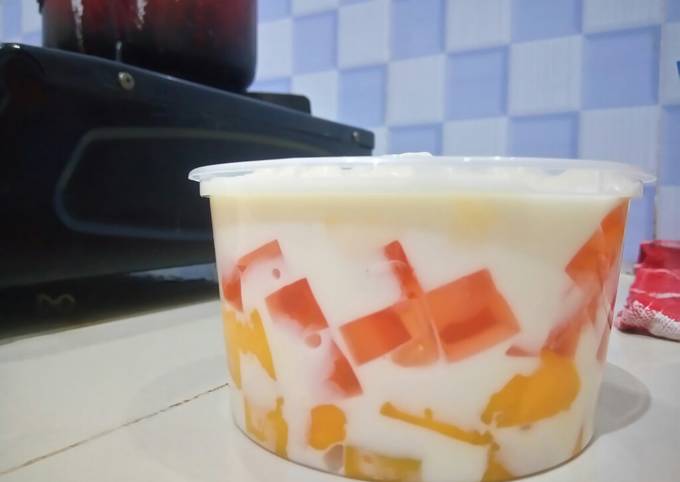 Resep Mango cheese cream #mangga krim keju