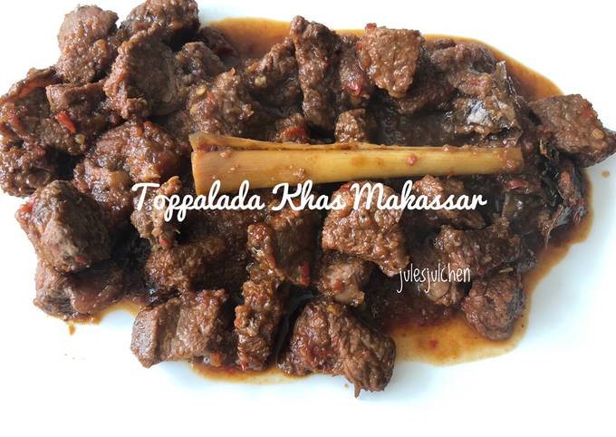 Resep: Toppalada/ Tappalada rendang khas Makassar
