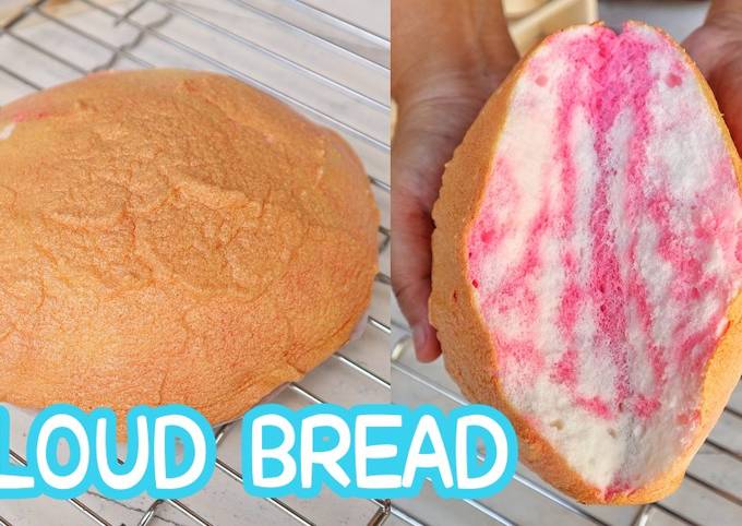 Resep: Cloud bread roti viral di tiktok