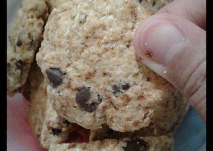 Resep Cookies chocochip ampas kelapa
