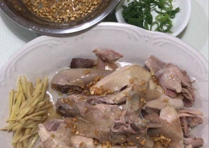 Resep: Nasi hainam dan ayam pacamke (rebus)
