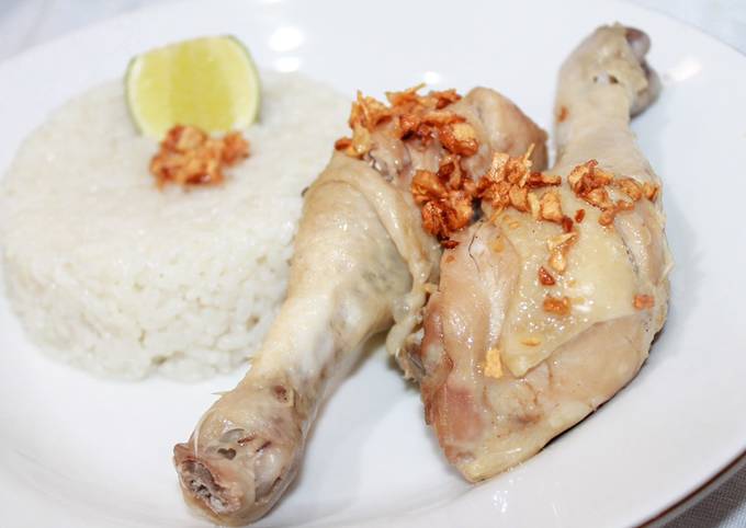 Resep Ayam dan Nasi Hainan 🍗