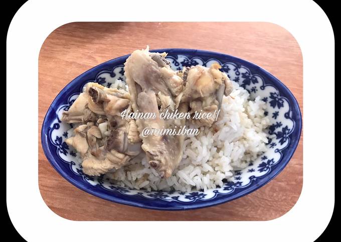 Resep: Hainan Chiken Rice (tulang ayam)