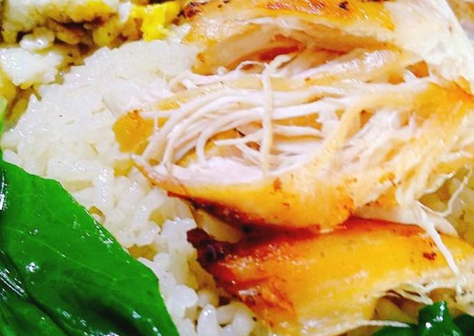 Resep Nasi Hainan Ayam rice cooker