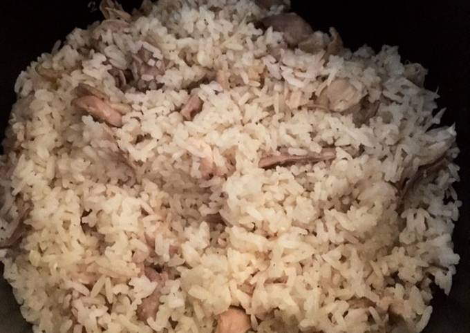 Resep Nasi Hainam / Hainan Chicken Rice (rice cooker)