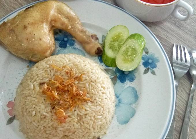 Resep Hainan chicken rice #pekaninspirasi