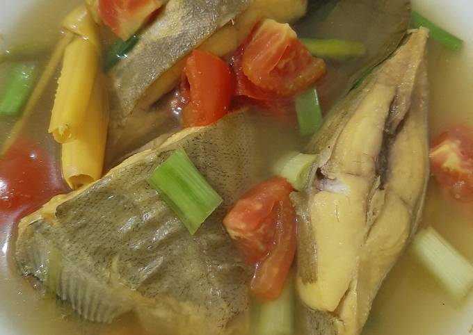 Resep Sup Ikan Bawal (ikan bawal laut)