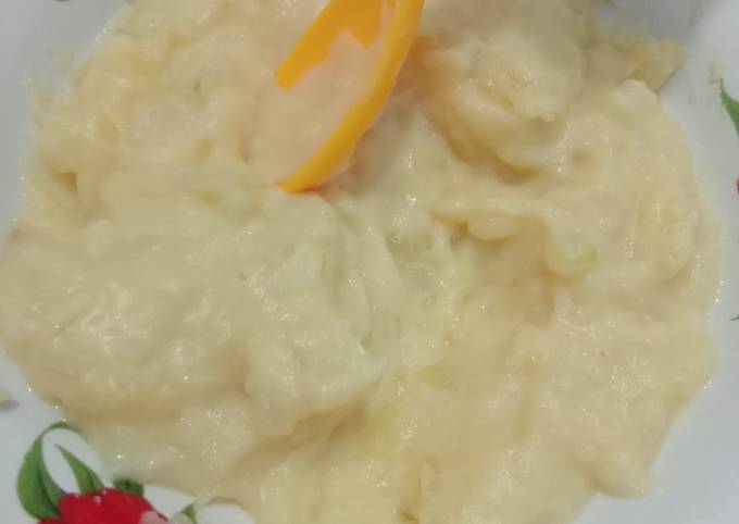 Mashed potato creamy
