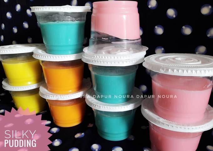 Resep: Silky pudding / puding sutra (Puyo)