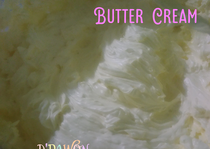 Resep Butter Cream (lembut, anti ngendal, anti eneg)